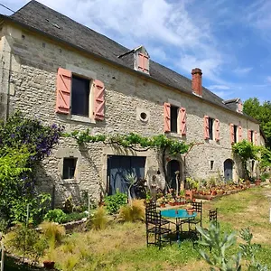 Le Cactus Orange D'hote Entree Independante Bed & Breakfast Cressensac-Sarrazac